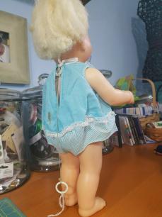 Tiny Chatty Baby Reroot Hair annd Outfit Stain Work Doll 2019-05-28