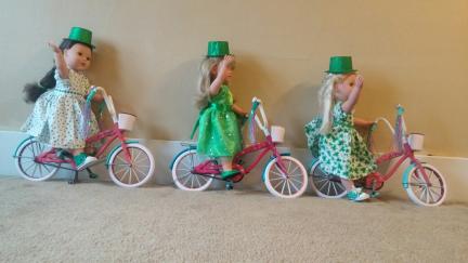 18 Inch Dolls St Pats Bicycles