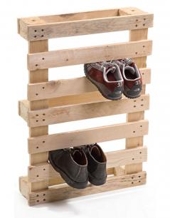 pallet shoe stand